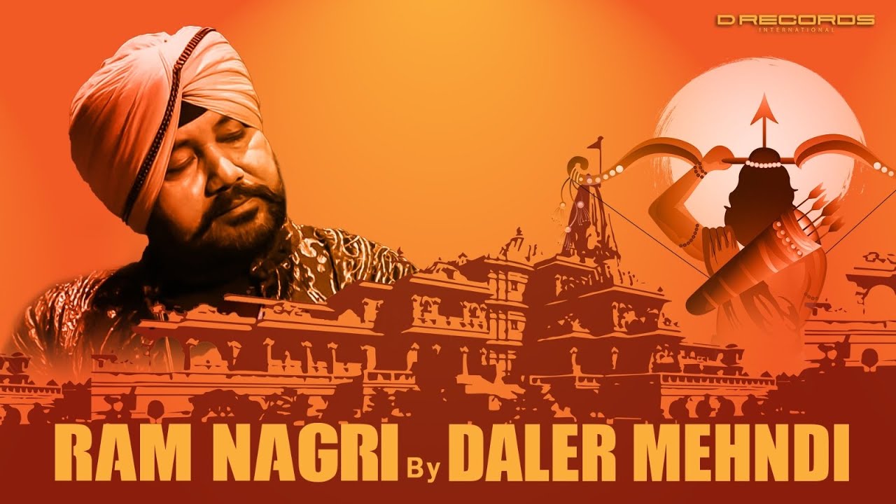 Ram Nagri | Daler Mehndi | Full Video with Lyrics | Most Beautiful Ram Bhajan | Shri Ram Bhajan 2024